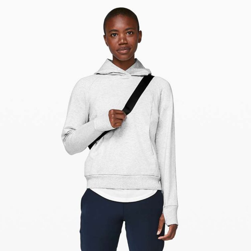 Lululemon Women's Scuba Pullover Hoodie - Light Grey